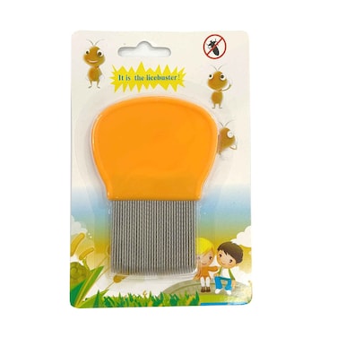 STC Lice Manual Comb Orange