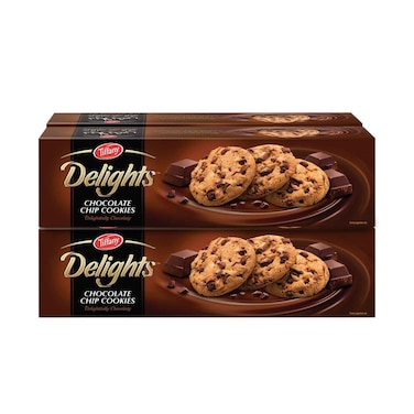 Tiffany Delights Chocolate Chip Cookies 90gx4 Pieces