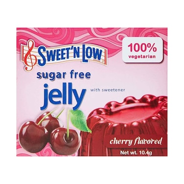Sweet 'N Low Sugar Free With Sweetener Jelly Cherry Flavoured 10.4g