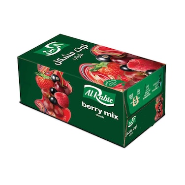Al Rabie Juice Berry Mix 330mlx18 Pieces