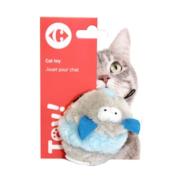 لُعبة فأر محشوة مع قنب القطط و نابض بداخل من كارفور