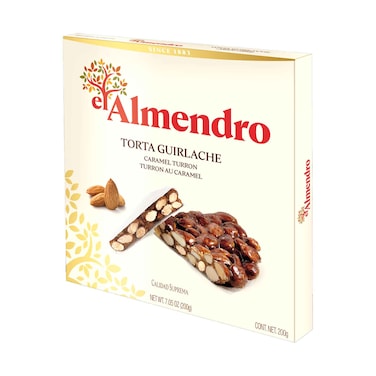 El Almendro Caramel Turron 200g