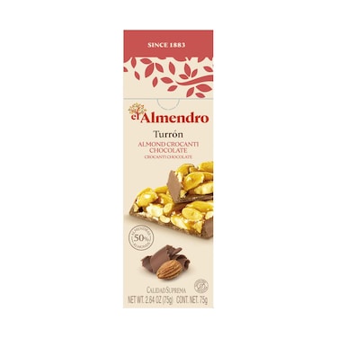 El Almendro Turron Almond Crocanti 75g