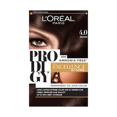 L'Oreal Prodigy Sepia Brown 4.0 Hair Colour