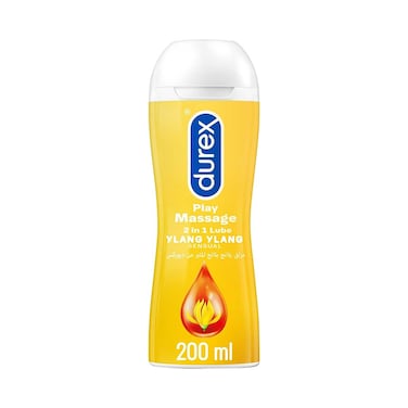 Durex Play Massage 2 in 1 Lubricant Gel with Ylang Ylang Sensual 200ml
