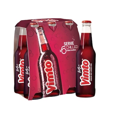 مشروب فيمتو فوار بنكهة الفواكه، 330 مل × 6 قطع