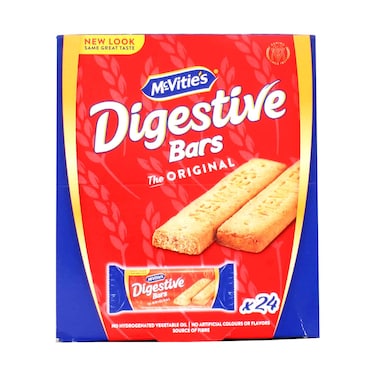 Mcvities Digestive Bars Original  24x30g