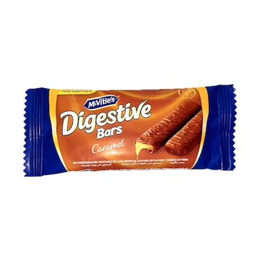 Mcvities Digestive Bars Caramel 30g