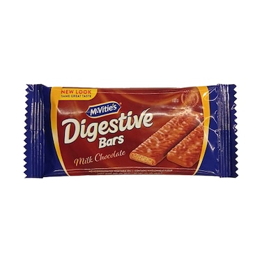 Mcvities Digestive Bars Milk Chocolate 30g