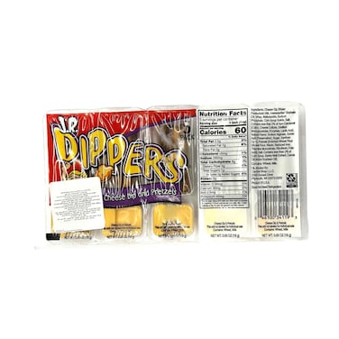 Jr. Dippers Cheese Dip &amp; Pretzels 18gx5 Pieces