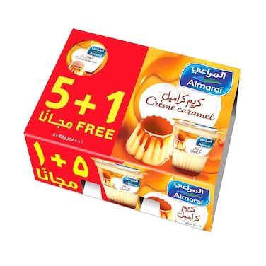 Almarai Cream Caramel 100g x 5+1 Free