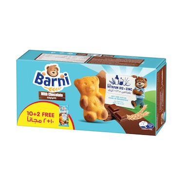 Barni With Chocolate 30grx10+2