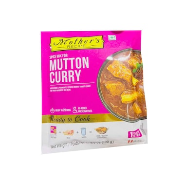 Mothers Recipe Lamb Curry Mix Mutton Curry 100g