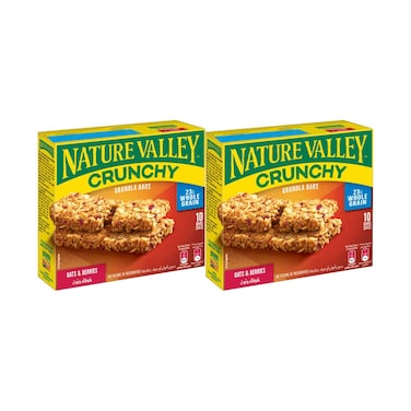 Nature Valley Crunchy Granola Bar Assorted 210gx2 Pieces