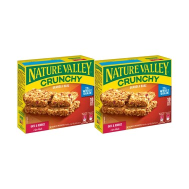 Nature Valley Crunchy Granola Bar Assorted 210gx2 Pieces