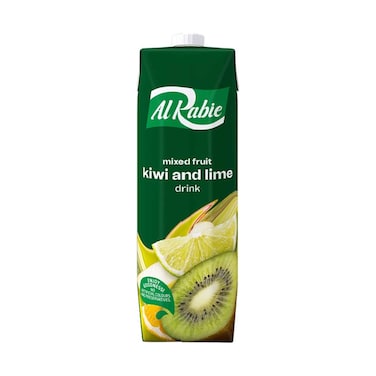 Al Rabie Exotic Mix Fruit Kiwi &amp; Lime Juice 1L