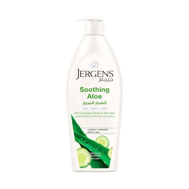 Jergens Lotion Soothing Aloe Refreshing Moisturizer 400ml