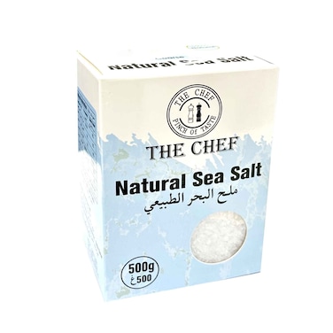 The Chef Natural Sea Salt Coarse 500g