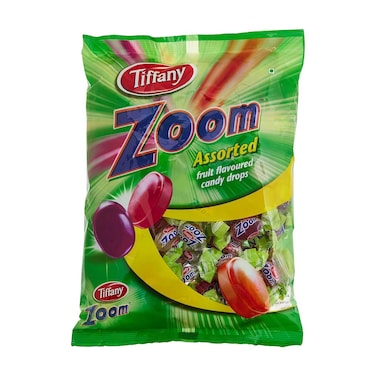 Tiffany Zoom Assorted Fruit Flavoured Candy 600g