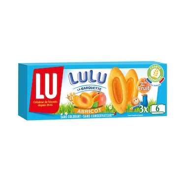 LU Biscuit Barquette Apricot 120g