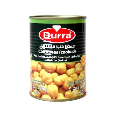 Durra Chickpeas, Cooked 400g