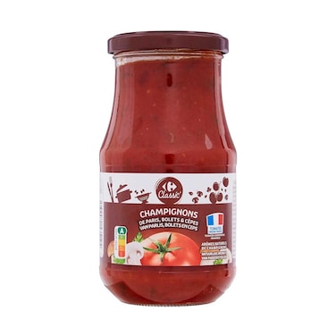 كارفور صلصة طماطم فورست مع الفطر 420غ