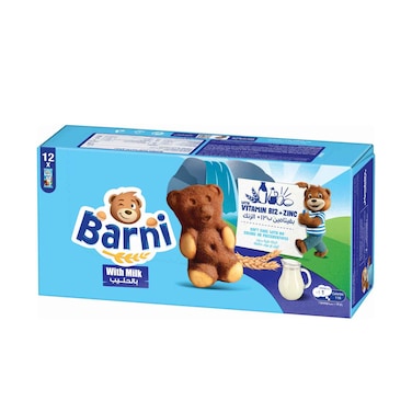 بارني كيك الحليب 30 جرام×10+2