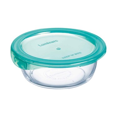 Luminarc Round Flat Rim Keep N' Box Lagon 420ml