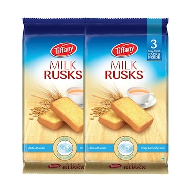 Tiffany Milk Rusk Bread 335gx2Pieces