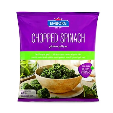 Emborg Chopped Spinach 450g