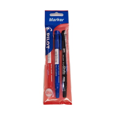 Pilot SCA Twin Marker 3 Pieces