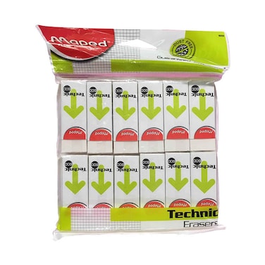 ممحات مابيد تقني 600 12 قطعة