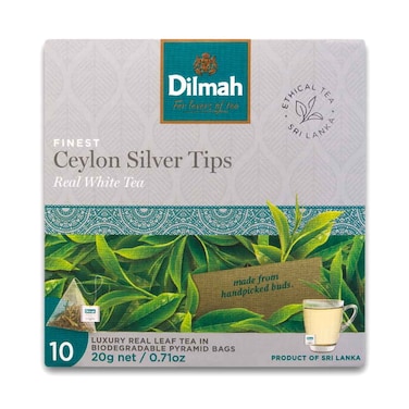 Dilmah Real White Tea 10's