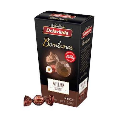 Delaviuda Bombones Avellana Hazelnut 150G