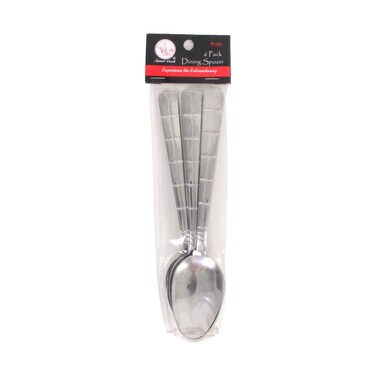 Smart Cook Stainless Steel Dining Spoon 6 Pieces Set
