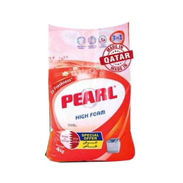 Pearl Detergent Powder High Foam 4kg