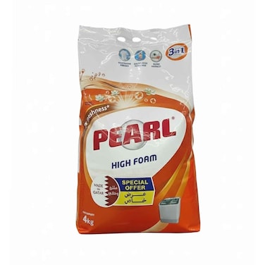 Pearl Detergent Powder High Foam 4kg
