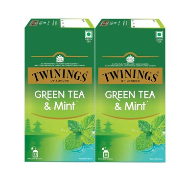 Twinning Grean Tea Twin Pack 25 sheetsx2's