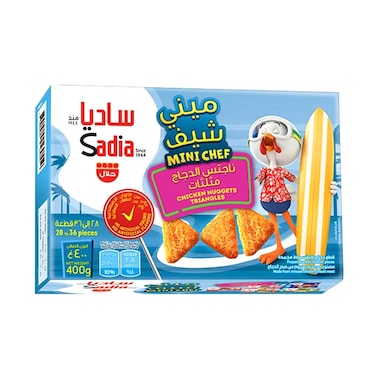 ساديا   ناجتس دجاج خط للأطفال 400 جرام