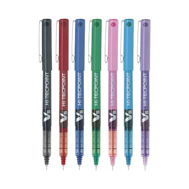 Pilot V5 Hi Techpoint Pen 6+1Free