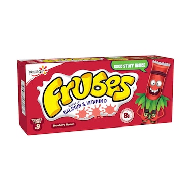 Yoplait Kid's Yoghurt Frubes With Strawberry Flavour 333g
