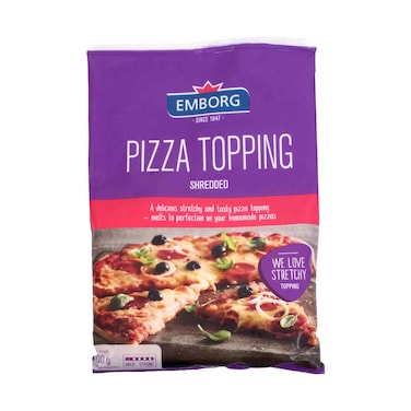 Emborg Shredded Pizza Topping Cheese 200g (Stretchy Melt)