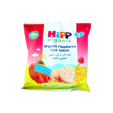 Hipp Organic Raspberry Rice Cake 30g