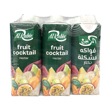 Al Rabie Prisma Cocktail 330mlx6 Pieces