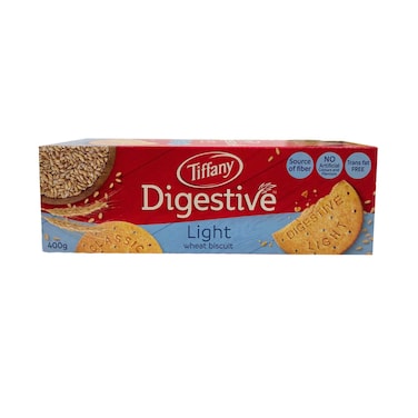 Tiffany Digestive Light Wheat Biscuit 400g