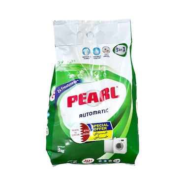 Pearl Automatic Laundry Washing Powder 3kg