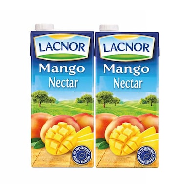 Lacnor Juice Assorted 1lx2 Pieces