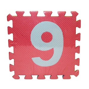 Eva Puzzle Mat 10 Pieces 30CM Mixed Colors