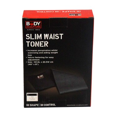 Slim Waist Toner Black