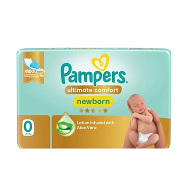 Pampers Ultimate Comfort For New Born <2.5kg, 30 Diapers